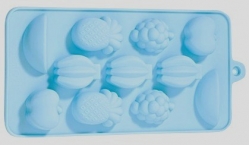 Silikongießform, Früchte