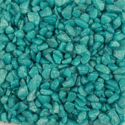 Dekosteine Deko Rocks mini, türkis, 5 bis 8 mm / Kilo