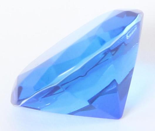 Glasdiamanten-Set 12 Stück 3cm Glasdiamant Dekorations Diamant Glasstein