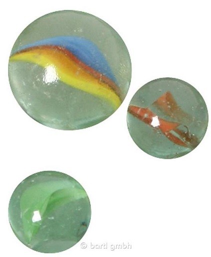 1-7 100 x Glas Murmel Klicker Marble Glasmurmeln uni oder cats eyes 15-17mm 
